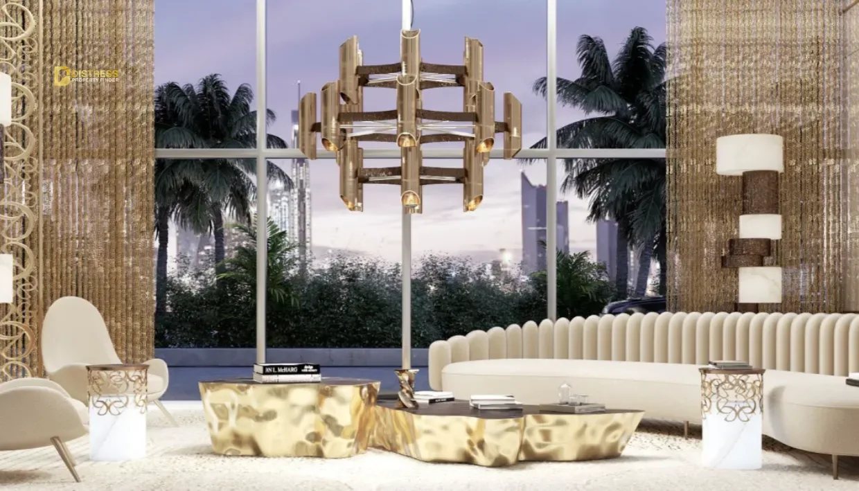 2-Bedroom Apartment Grand Bleu Tower Emaar Beachfront — By Lounge