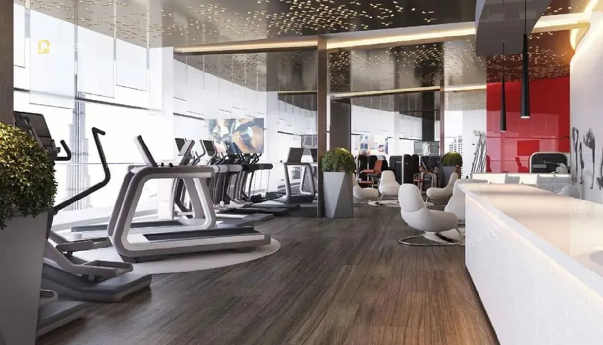 2-Bedroom Apartment Paramount Tower A Business Bay — At By Damac Properties Gym