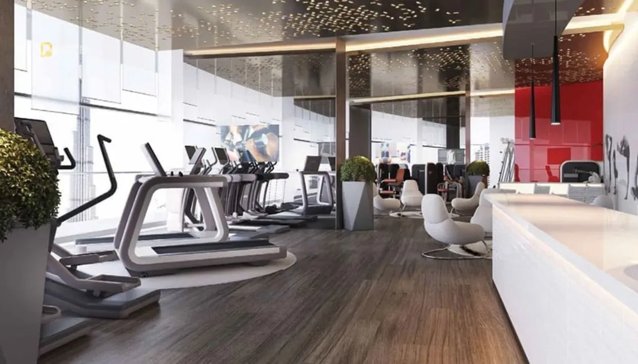 2-Bedroom Apartment Business Bay Dubai — At By Damac Properties Gym