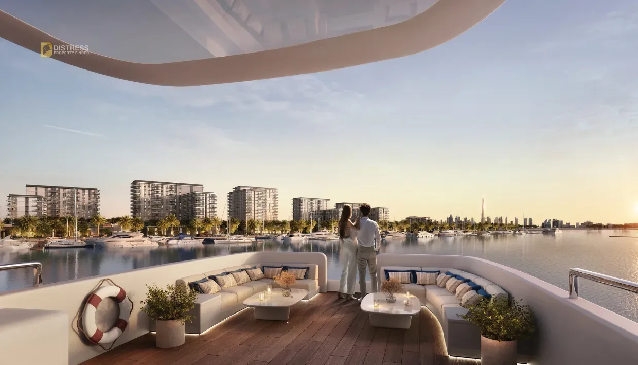 2-Bedroom Apartment Pier Point 2 Rashid Yachts & Marina — At By Emaar Properties Roof Top View