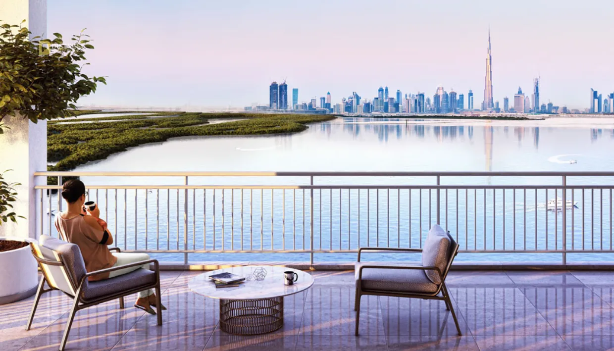 17 Icon Bay Tower, Creek Harbour - balcony