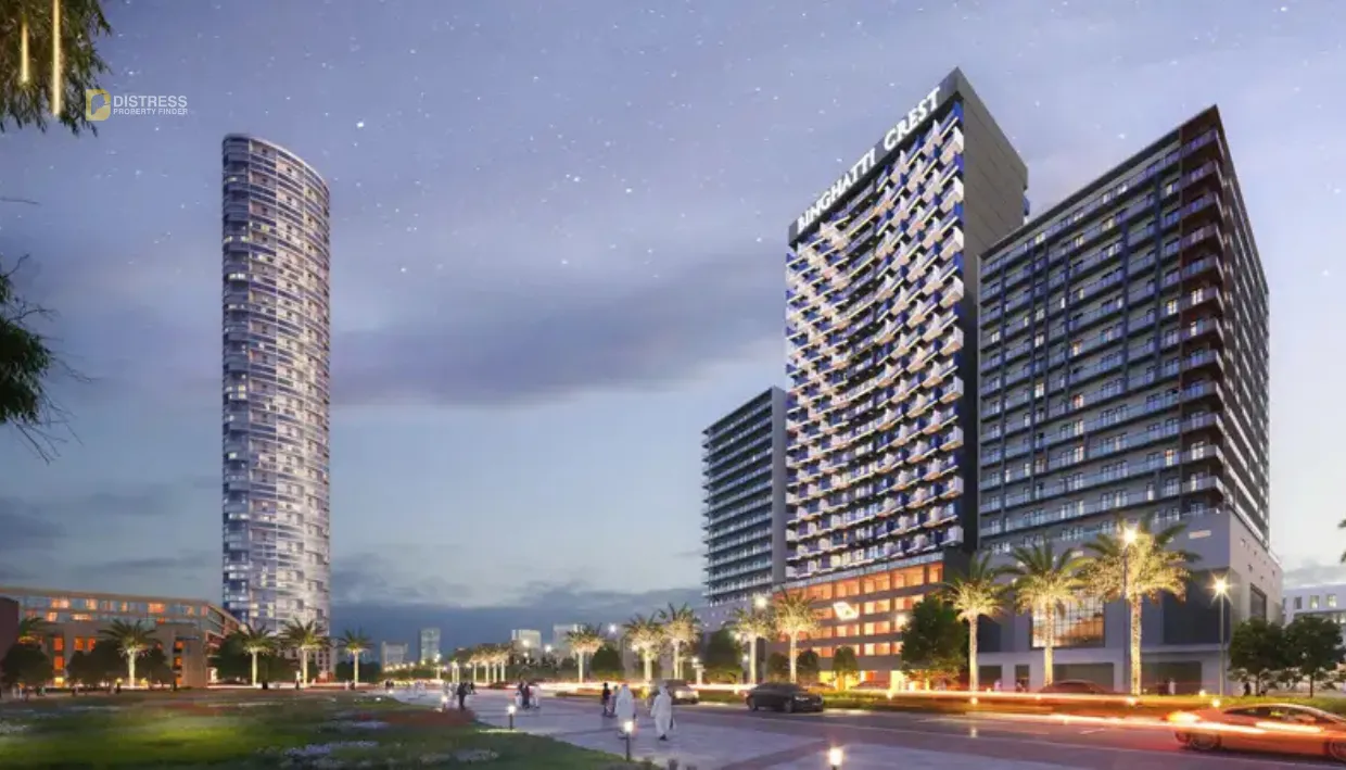 Binghatti Crest at JVC, Dubai by Binghatti Developers