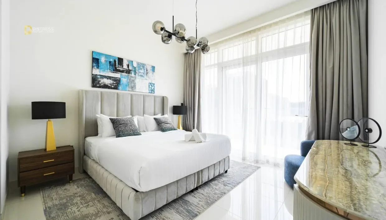 2-Bedroom Apartment Mughal Palm Jumeirah — Bedroom