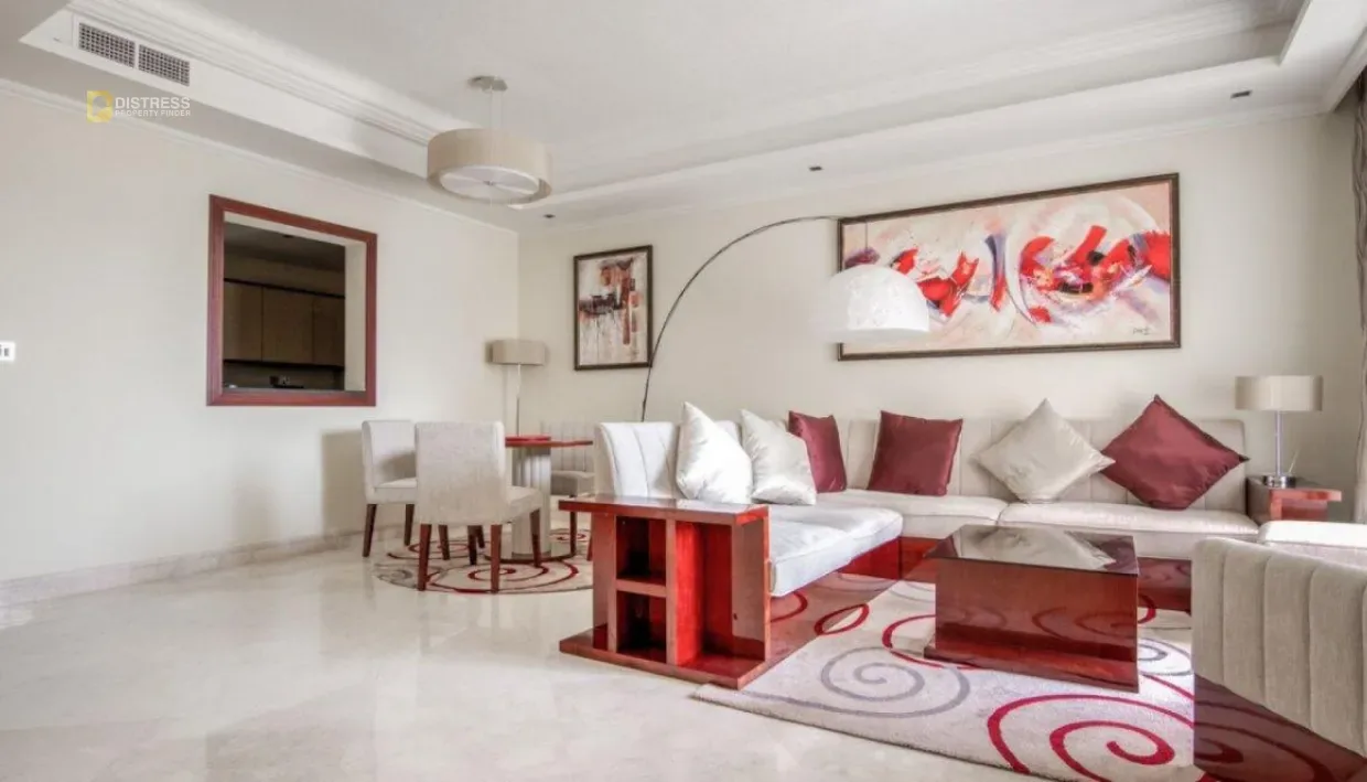 2-Bedroom Apartment Mughal Palm Jumeirah — Living Room