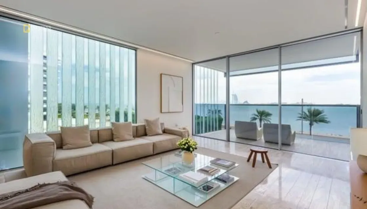 2-Bedroom Apartment Muraba Residence Palm Jumeirah — Living Room