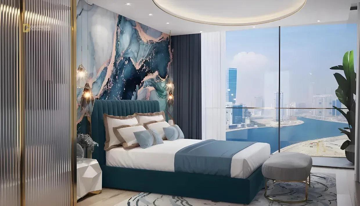 2-Bedroom Apartment Chic Tower Business Bay — At Dubai By Damac Properties Bedroom
