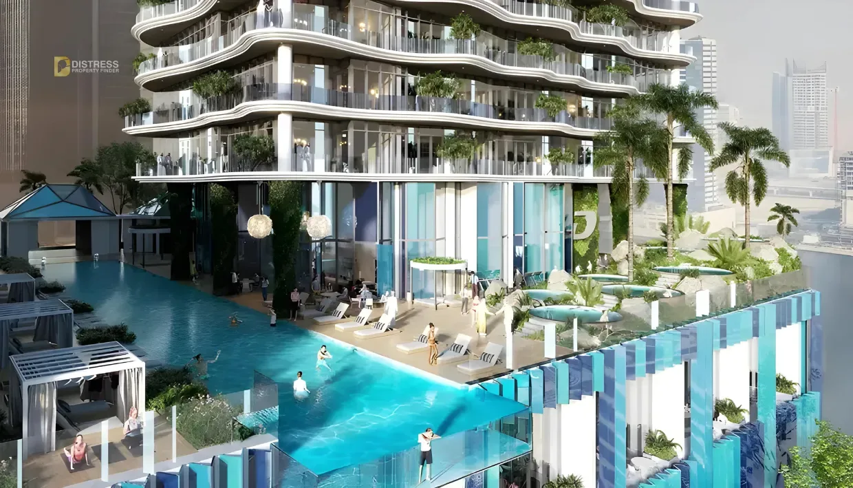 2-Bedroom Apartment Chic Tower Business Bay — At Dubai By Damac Properties Building