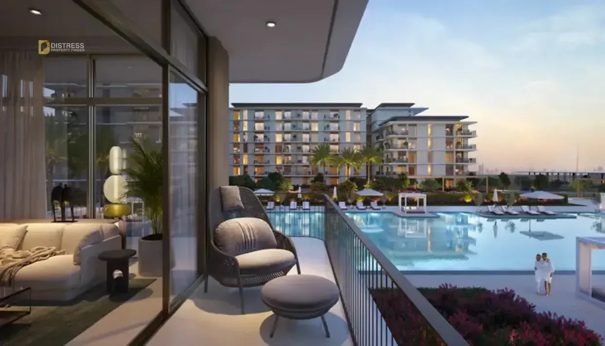 2-Bedroom Apartment Clearpoint Mina Rashid — At Yachts Marina By Emaar Properties Balcony