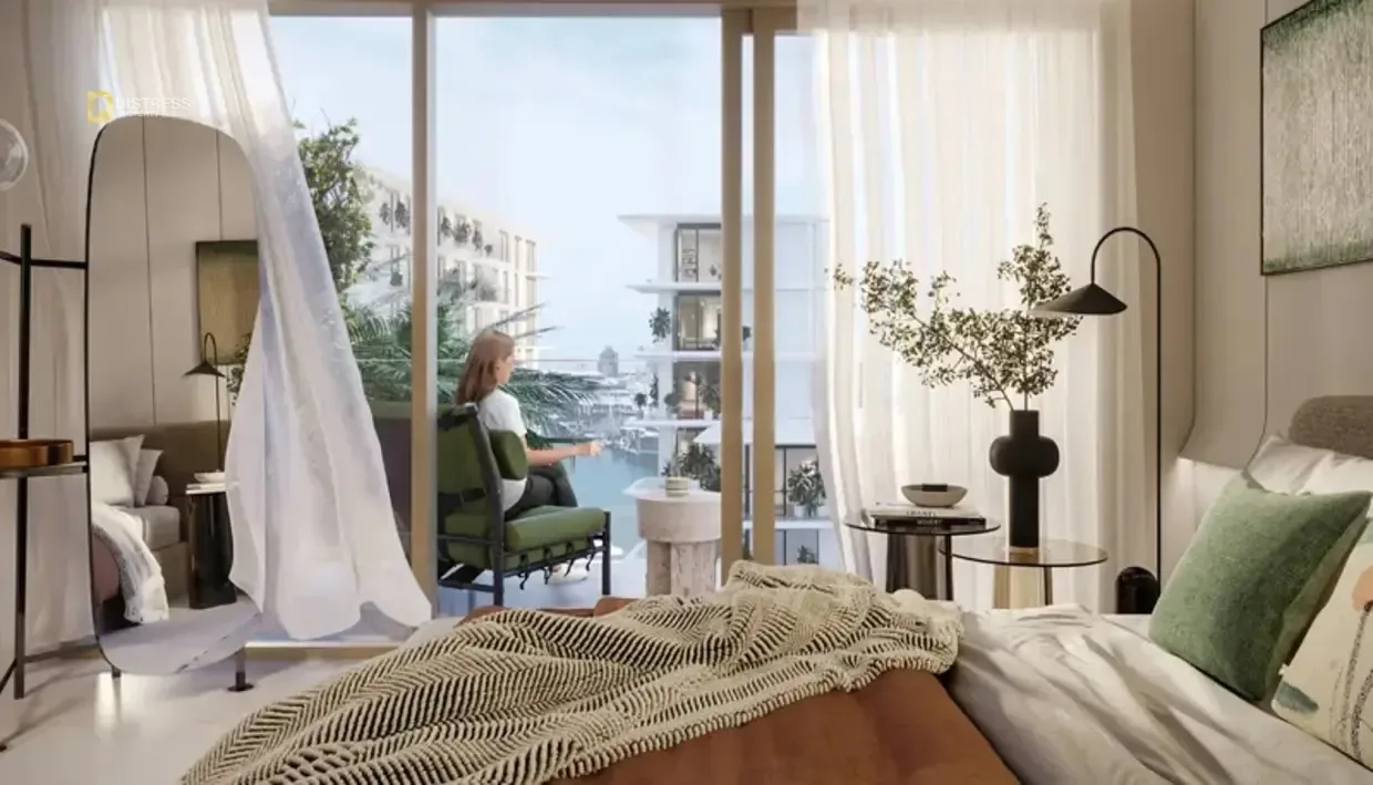 2-Bedroom Apartment Clearpoint Mina Rashid — At Yachts Marina By Emaar Properties Bedroom