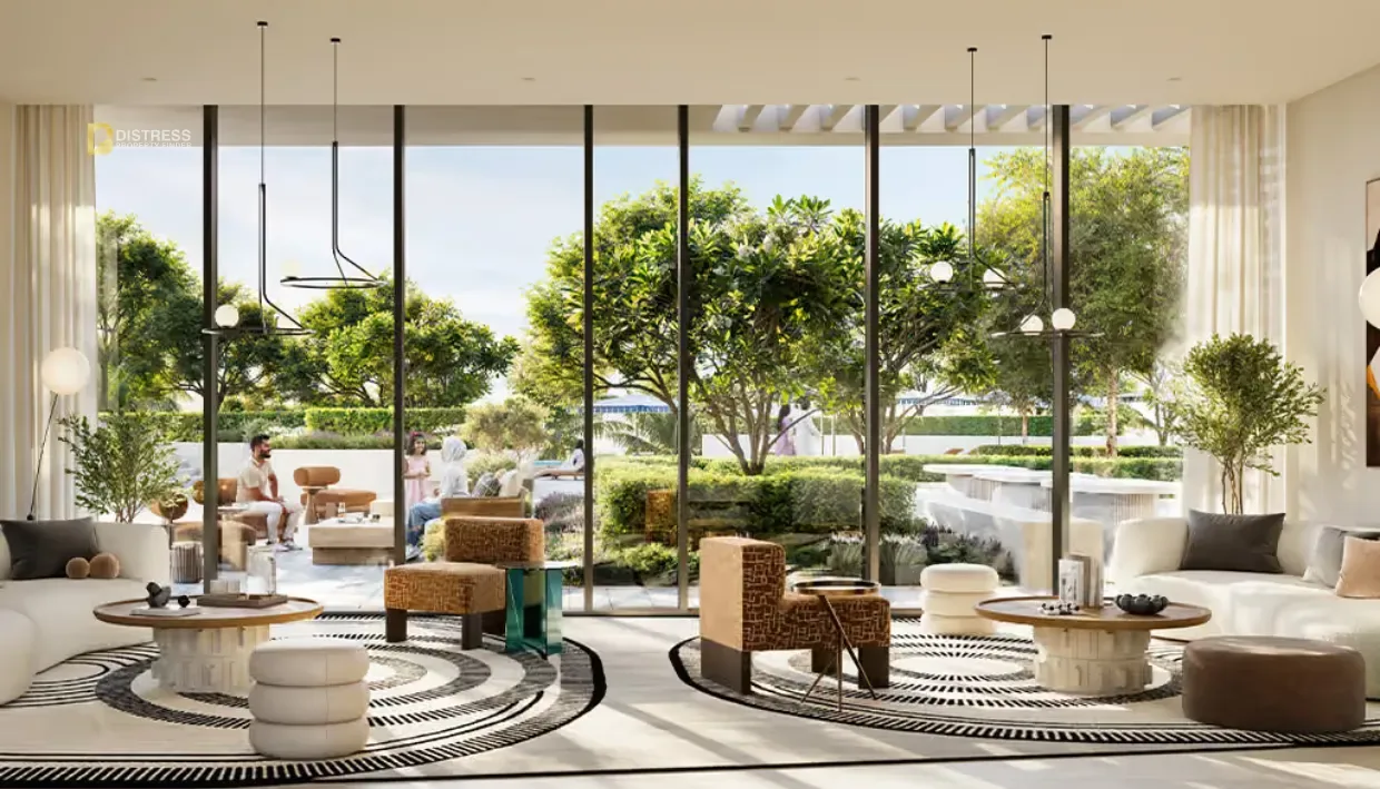 2-Bedroom Apartment Altan Dubai Creek Harbour — Dubai Lobby