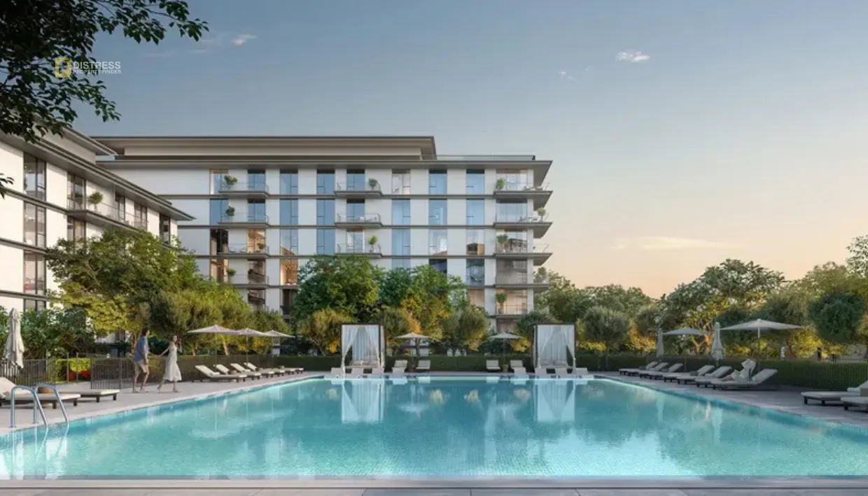 2-Bedroom Apartment Ocean Cove Building 1 Mina Rashid — By Emaar At Swimming Pool
