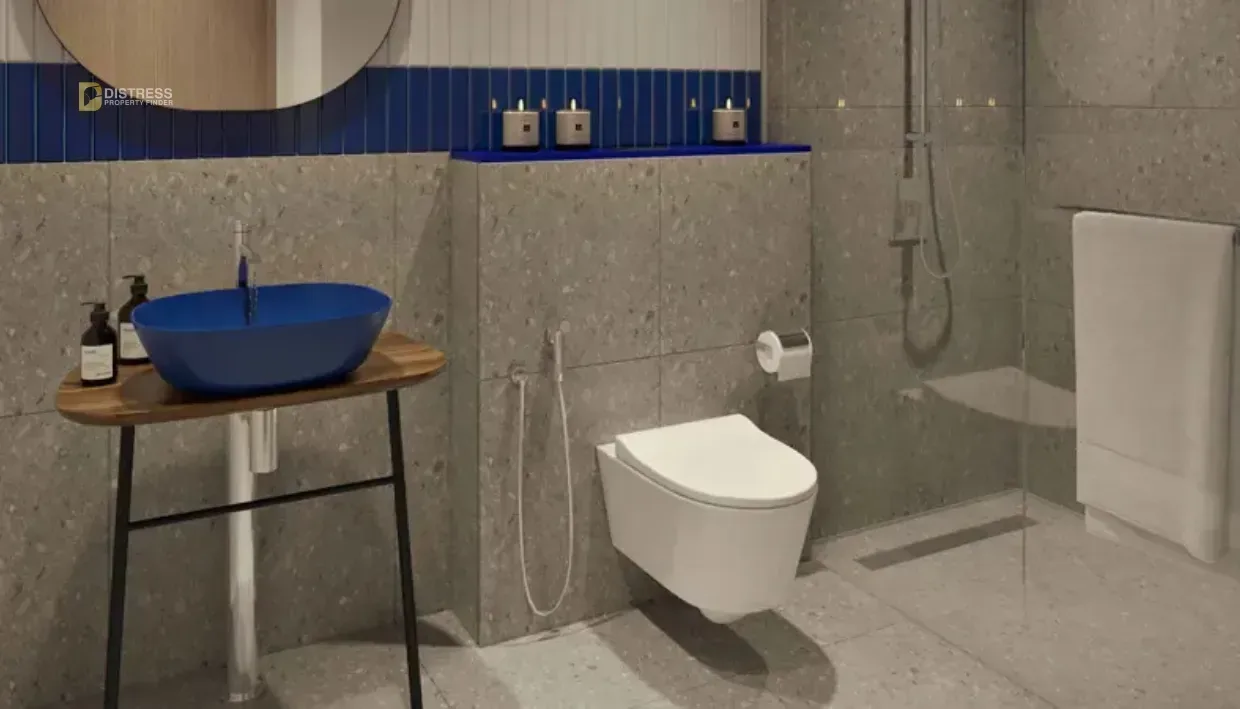 2-Bedroom Apartment Nautica Two Dubai Maritime City — By Select Group In Bathroom