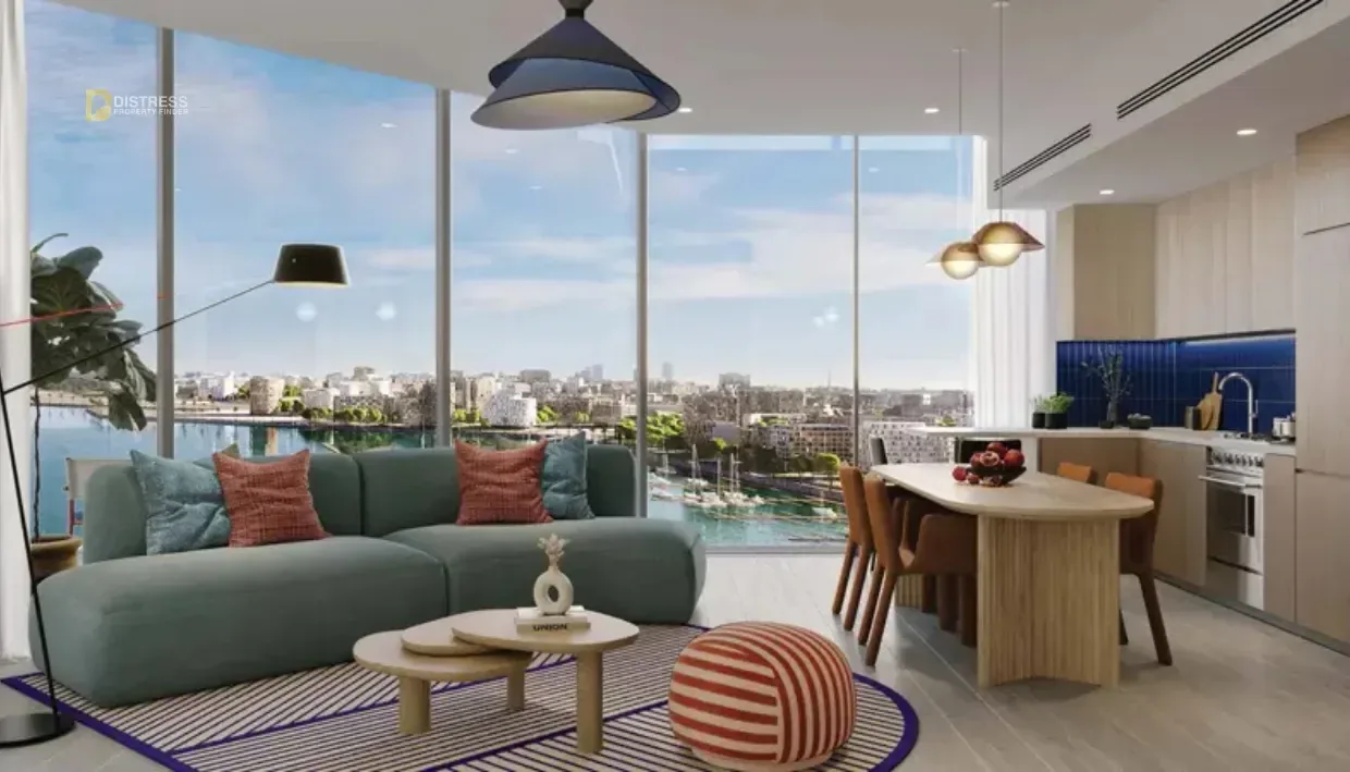 2-Bedroom Apartment Nautica Two Dubai Maritime City — By Select Group In Ope Kitchen