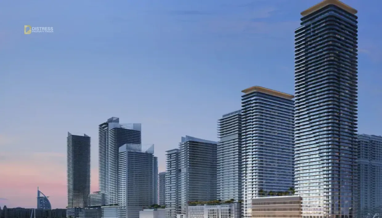 2 Bedroom in Seapoint Tower 2 by Emaar, Emaar Beachfront at 4.3% Below OP with Full Palm View
