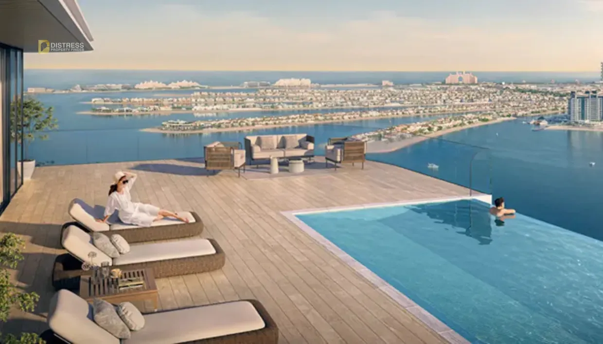2-Bedroom Apartment Seapoint Tower 2 Emaar Beachfront — 3br Apartment For Sale Distres Swimming Pool