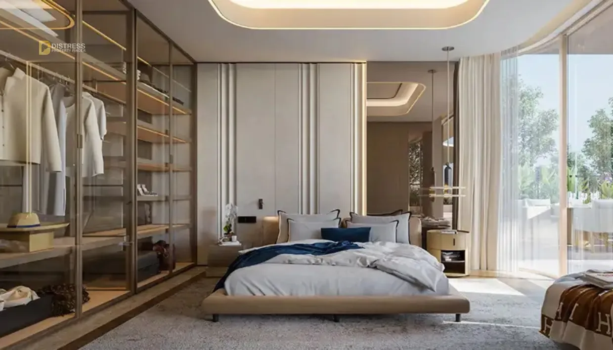 2-Bedroom Apartment Vitalia Palm Jumeirah — Burj Al Arab Bedroom