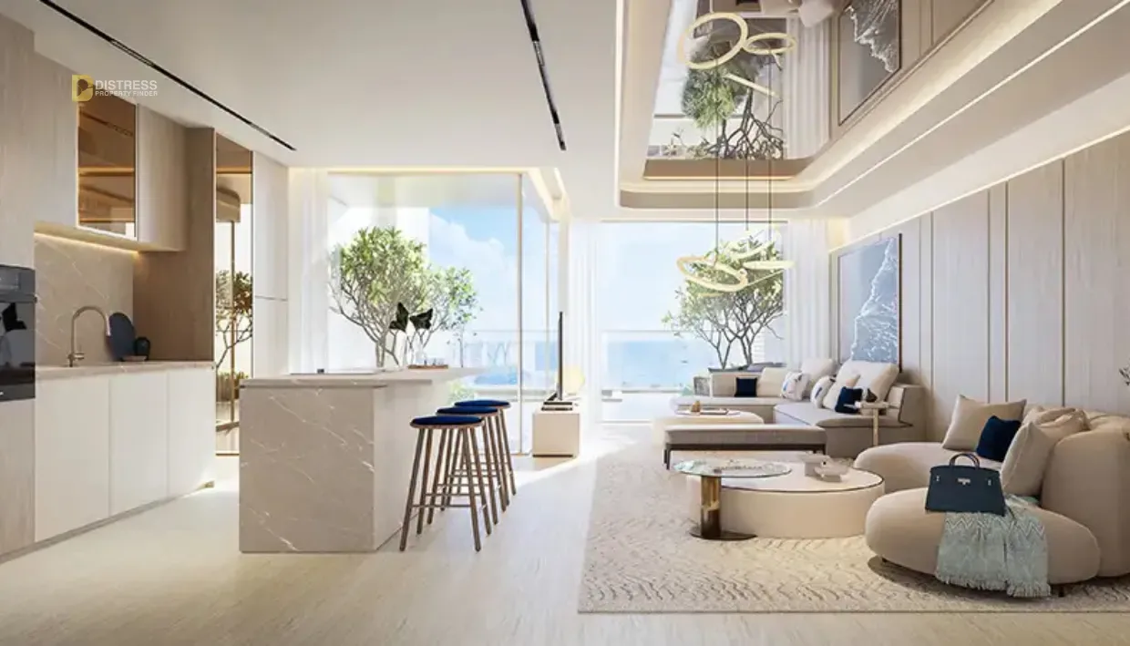 2-Bedroom Apartment Vitalia Palm Jumeirah — Burj Al Arab Open Kitchen
