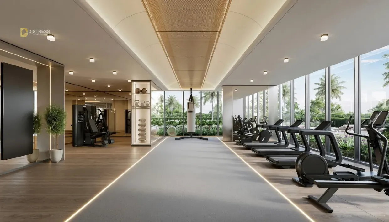 2-Bedroom Apartment Windsor House 2 Dubai South — By Gym