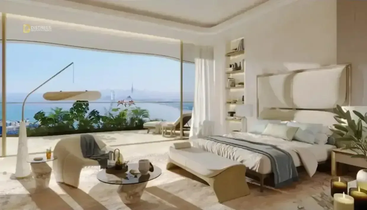 3-Bedroom Apartment Como Residences Palm Jumeirah — At Bedroom