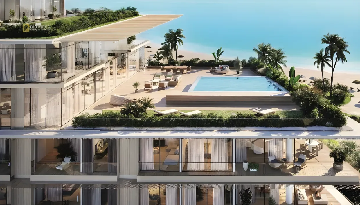 3-Bedroom Beach-Access Apartment in Rixos Bay Residences, Dubai Island – Below OP