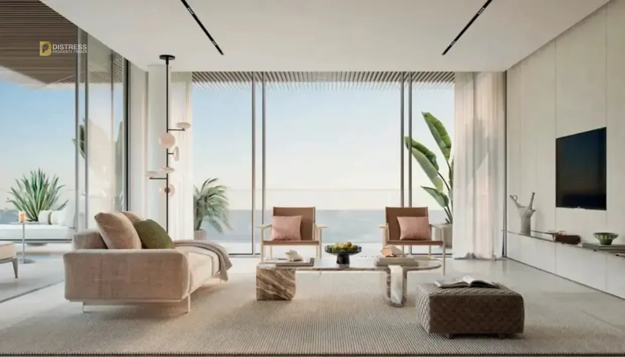 3-Bedroom Apartment Rixos Bay Residences Dubai Island — House Islands By Nakheel Living Room