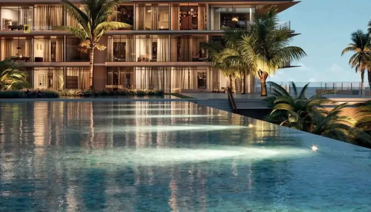 3-Bedroom Apartment Rixos Bay Residences Dubai Island — House Islands By Nakheel Pool View