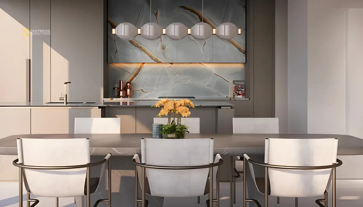 3-Bedroom Apartment Verve City Walk — By Meraas In Dubai Kitchen