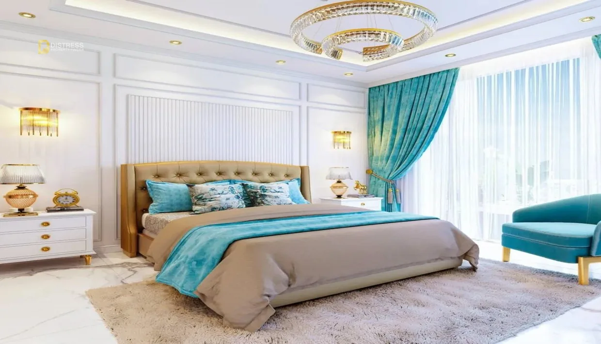 3-Bedroom Apartment Vincitore Aqua Dimore Dubai Science Park — At Bedroom