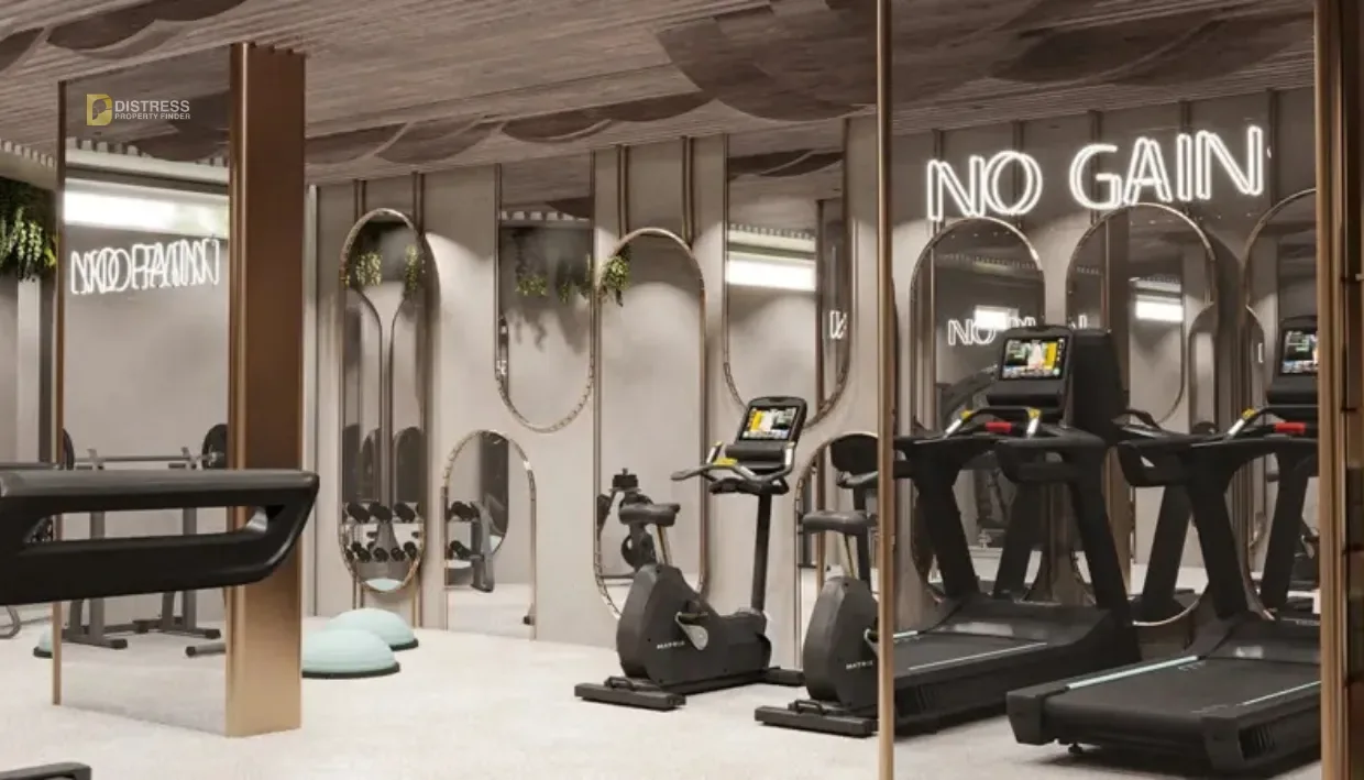 3-Bedroom Apartment Iluka Residences Dubai Island — Gym