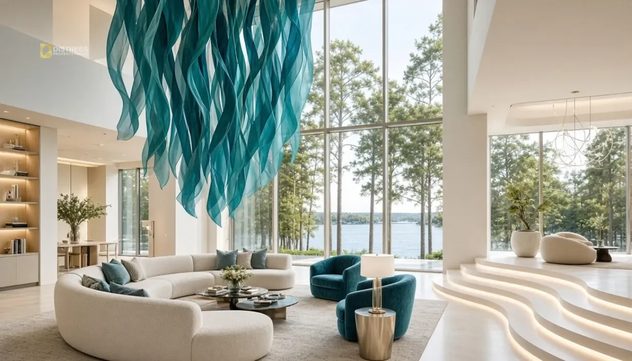 3-Bedroom Apartment Iluka Residences Dubai Island — Living Room
