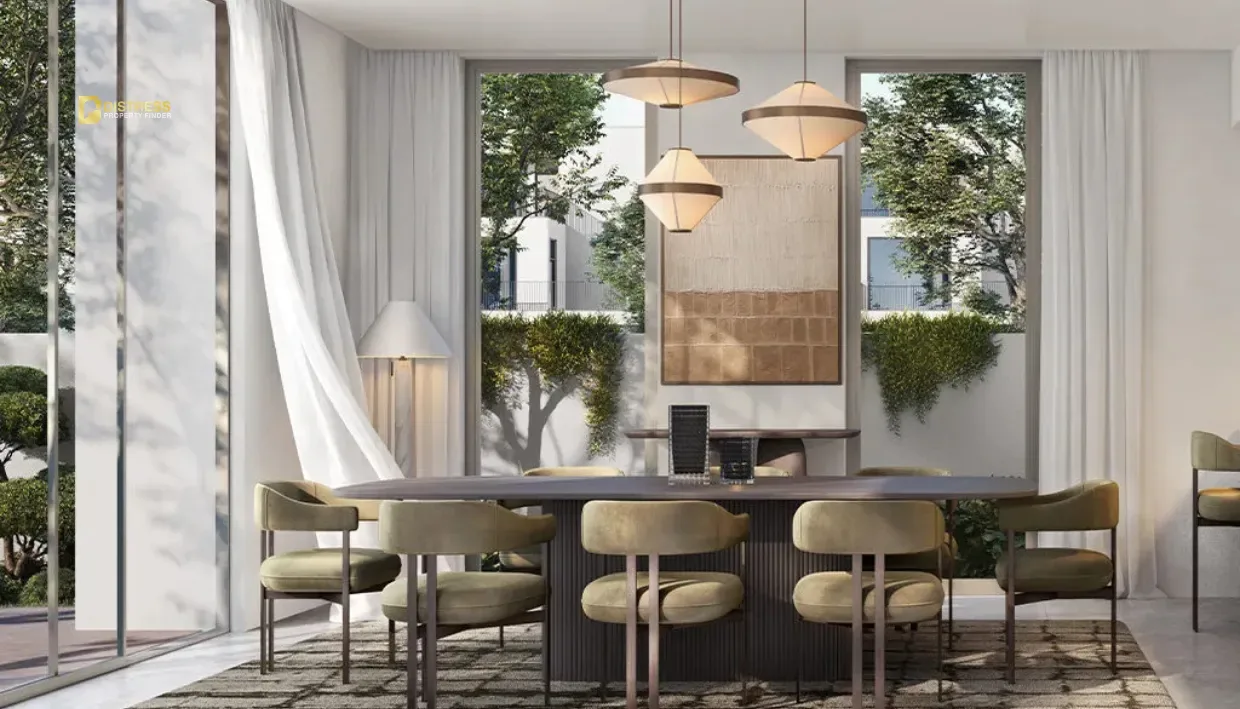 3-Bedroom Townhouse Grand Polo Club and Resort Dubailand. Dinning Room. 3-Bedroom Townhouse Grand Polo Club and Resort Dubailand — Dinning Room