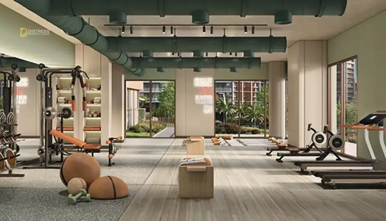 3-Bedroom Apartment Thyme City Walk. Gym. 3-Bedroom Apartment Thyme City Walk — Gym