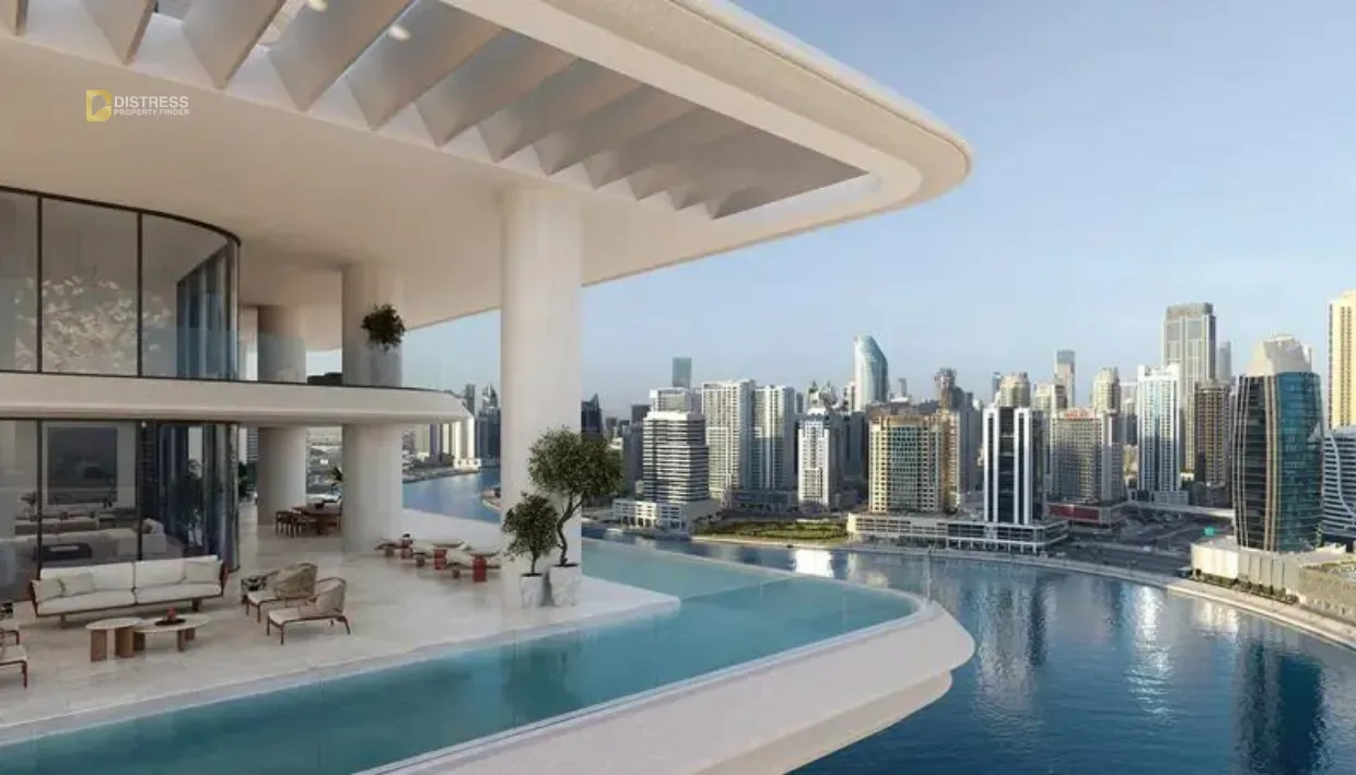 3-Bedroom Apartment Vela Business Bay. Dorchester Collection At Swimming Pool. 3-Bedroom Apartment Vela Business Bay — Dorchester Collection At Swimming Pool
