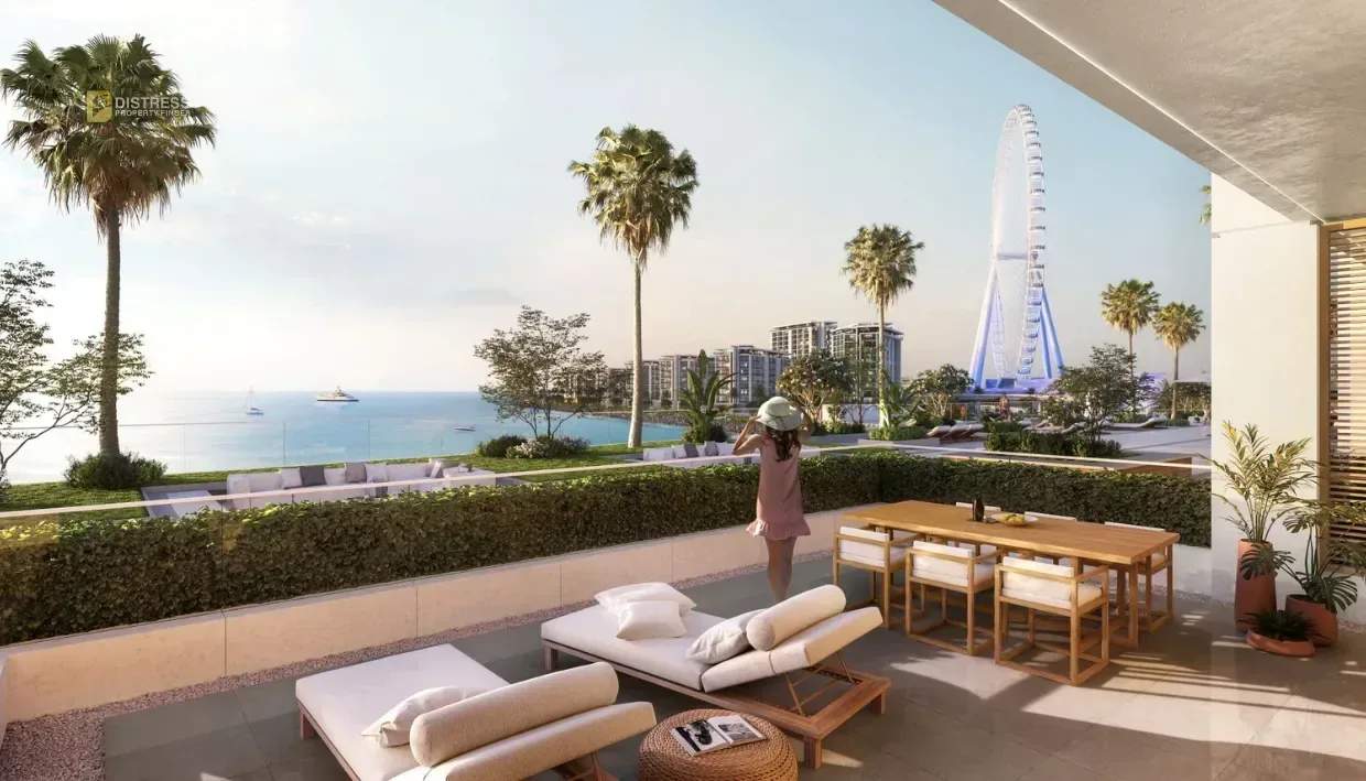 3-Bedroom Apartment Bluewaters Bay Building 1 Bluewaters Island — Dubai Marina By Meraas Balcony