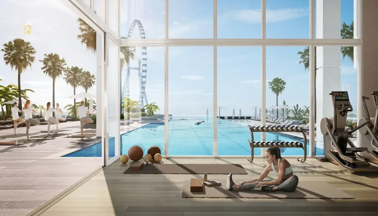 3-Bedroom Apartment Bluewaters Bay Building 1 Bluewaters Island — Dubai Marina By Meraas Gym