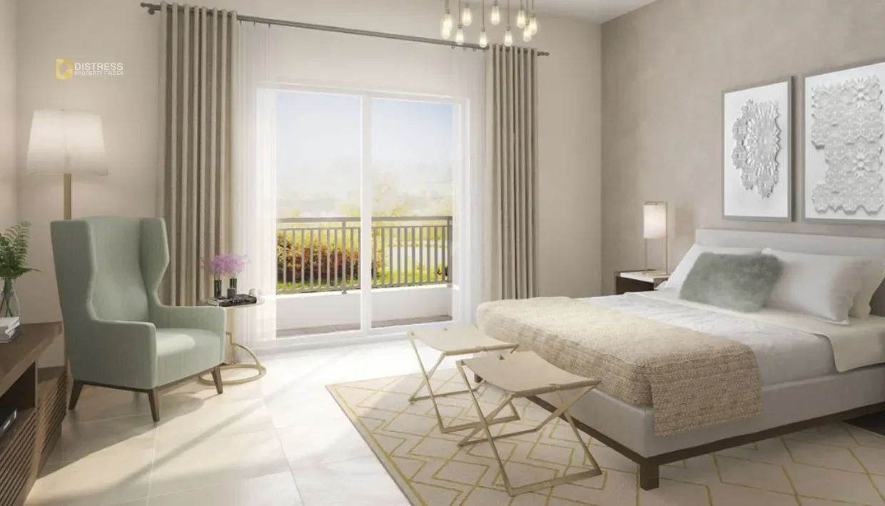 3-Bedroom Townhouse Amaranta 2 Villanova — At In Dubailand Dubai Master Bedroom