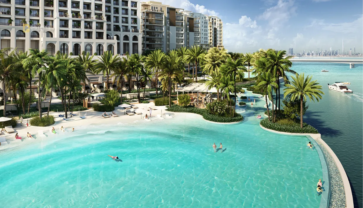 Rosewater at Creek Beach, Dubai - Emaar Properties - building