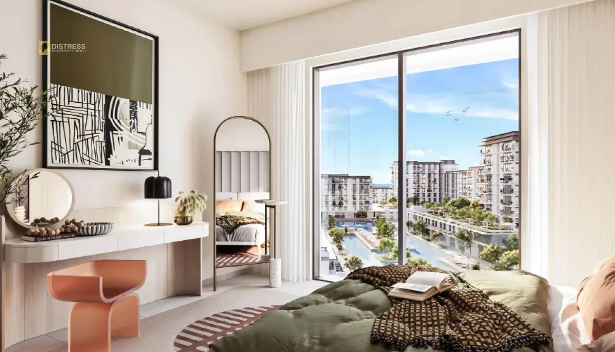 3-Bedroom Apartment Ocean Star Building 2 Rashid Yachts & Marina — At By Emaar Bedroom