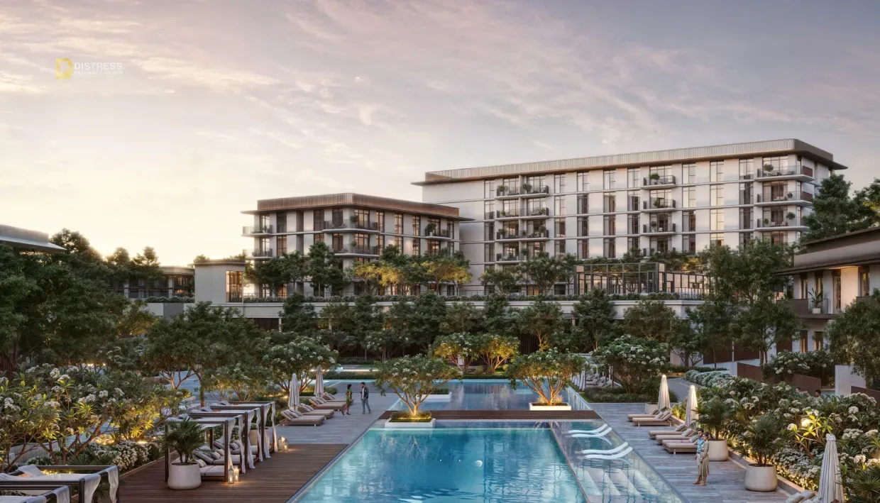 3-Bedroom Apartment Ocean Star Building 2 Rashid Yachts & Marina — At By Emaar Swimming Pool