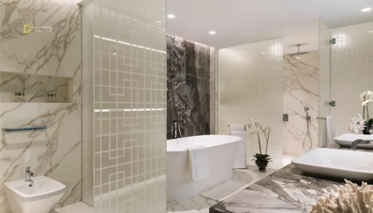 3-Bedroom Penthouse W Residences Mansion 1 Palm Jumeirah — Bathroom