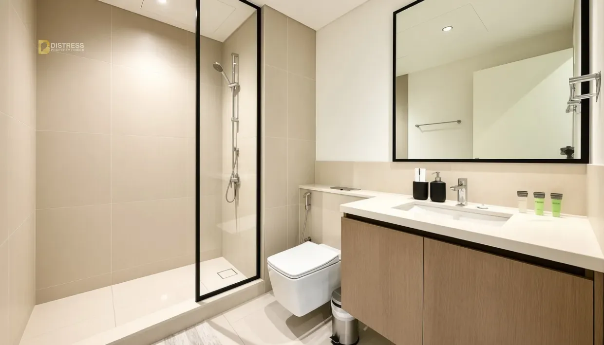 3-Bedroom Apartment Standpoint Tower B Downtown Dubai — Bathroom