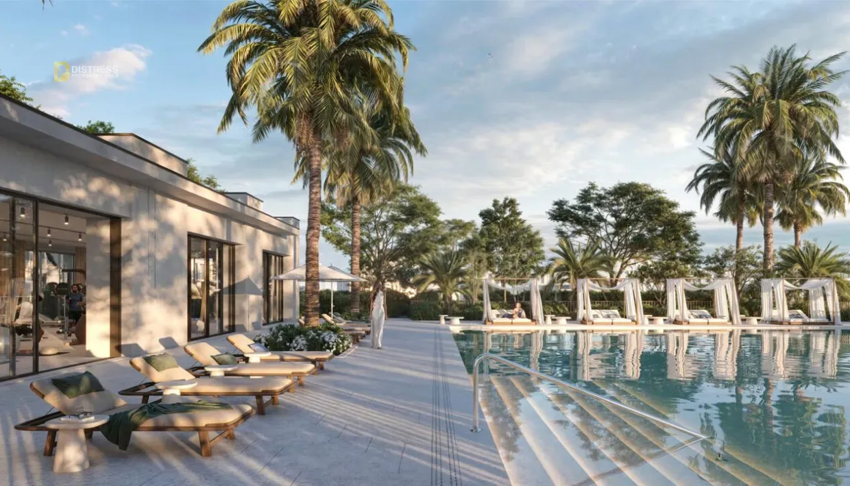 3-Bedroom Townhouse Greenridge Dubai South — At By Properties Swimming Pool