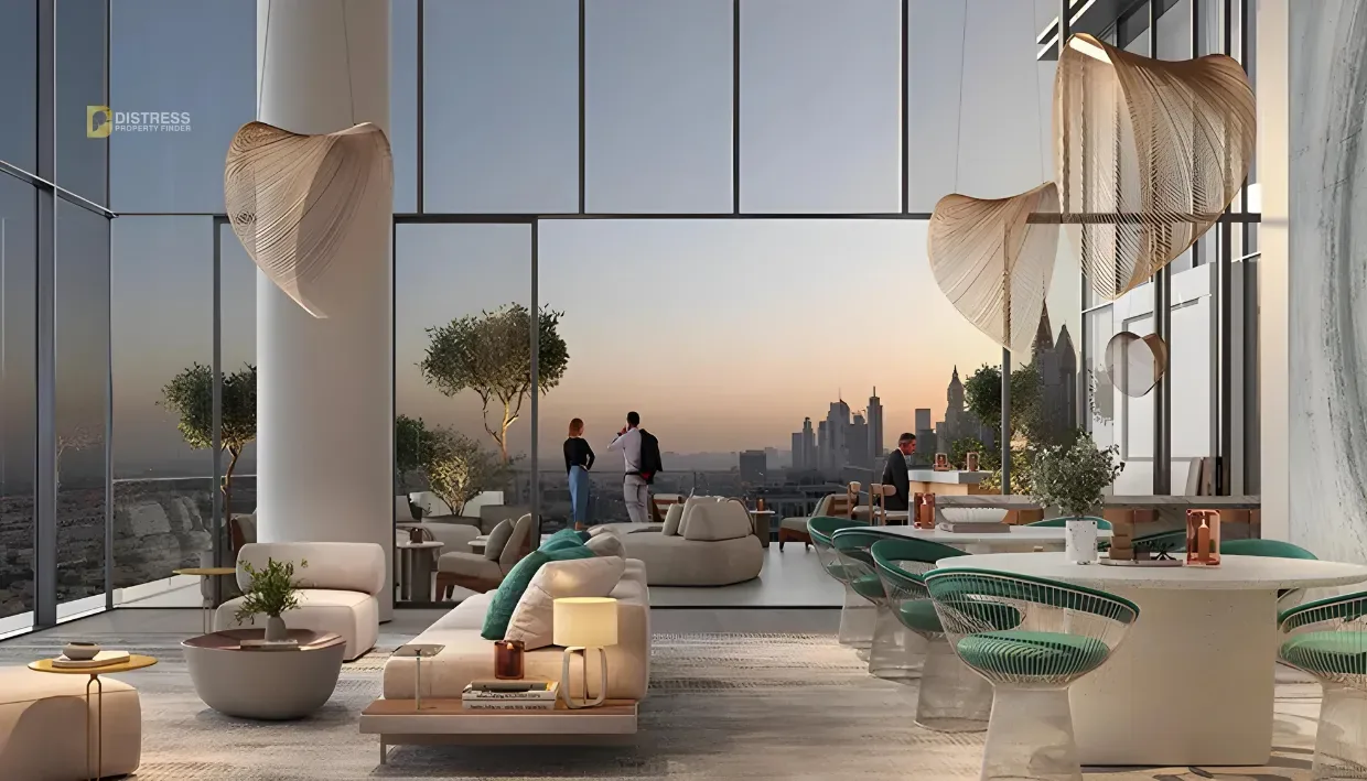 3-Bedroom Apartment Verve City Walk — By Meraas In Dubai Lounge