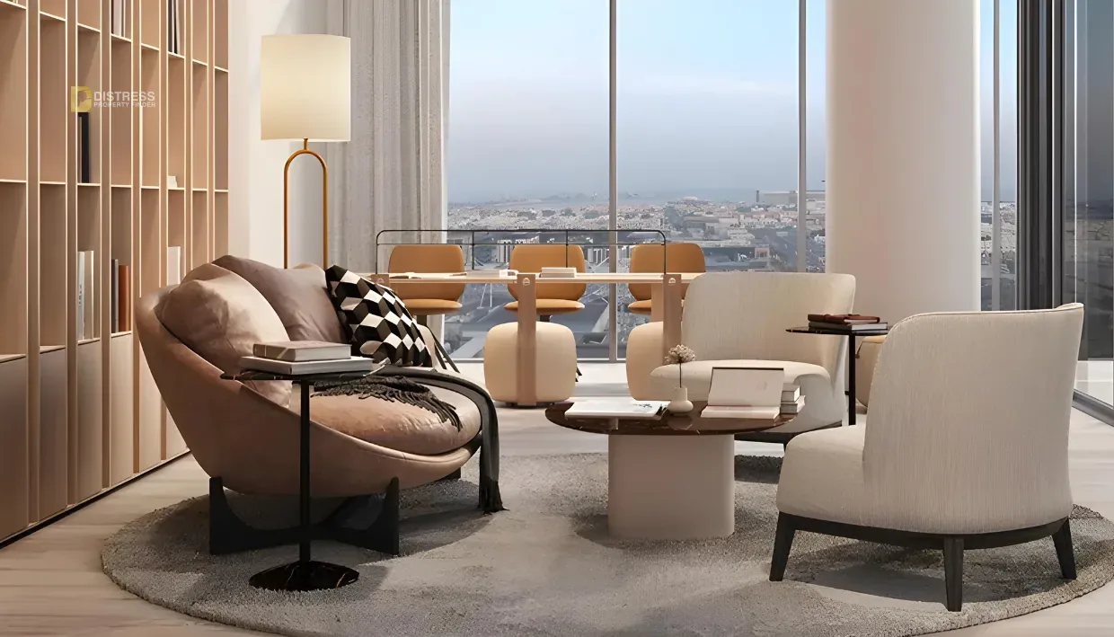 3-Bedroom Apartment Verve City Walk — By Meraas In Dubai Study