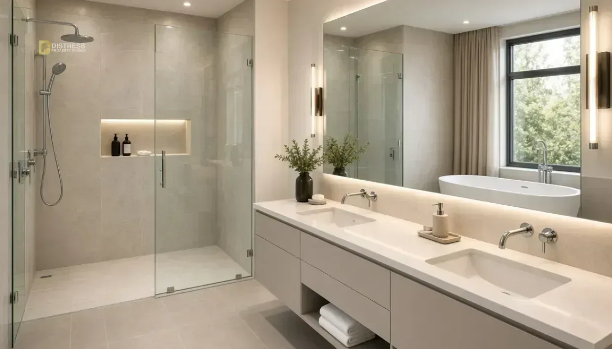 4-Bedroom Townhouse Violet 3 Damac Hills 2 — Bathroom