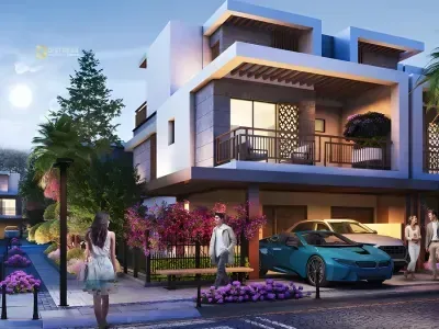 Off-Plan 4-Bedroom Corner Townhouse in Violet 4, DAMAC Hills 2 – 16% Below OP