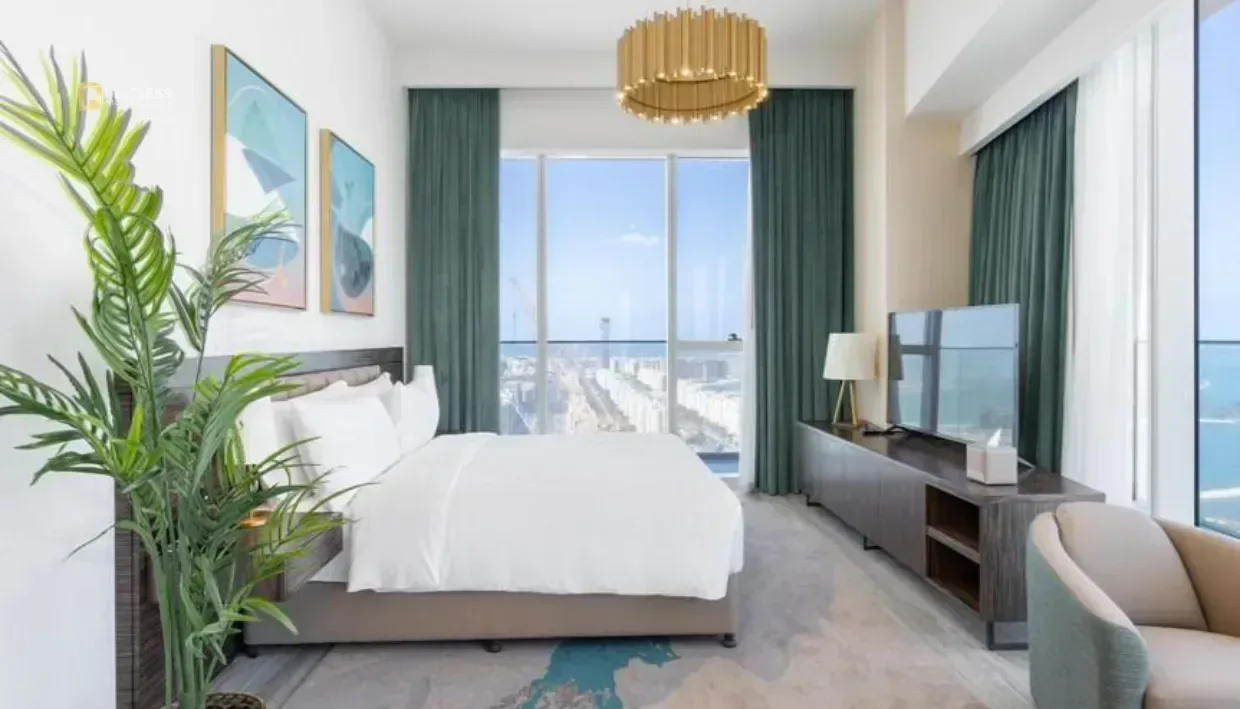 4-Bedroom Penthouse Avani Palm View Hotel & Suites Dubai Media City. At Bedroom. 4-Bedroom Penthouse Avani Palm View Hotel & Suites Dubai Media City — At Bedroom