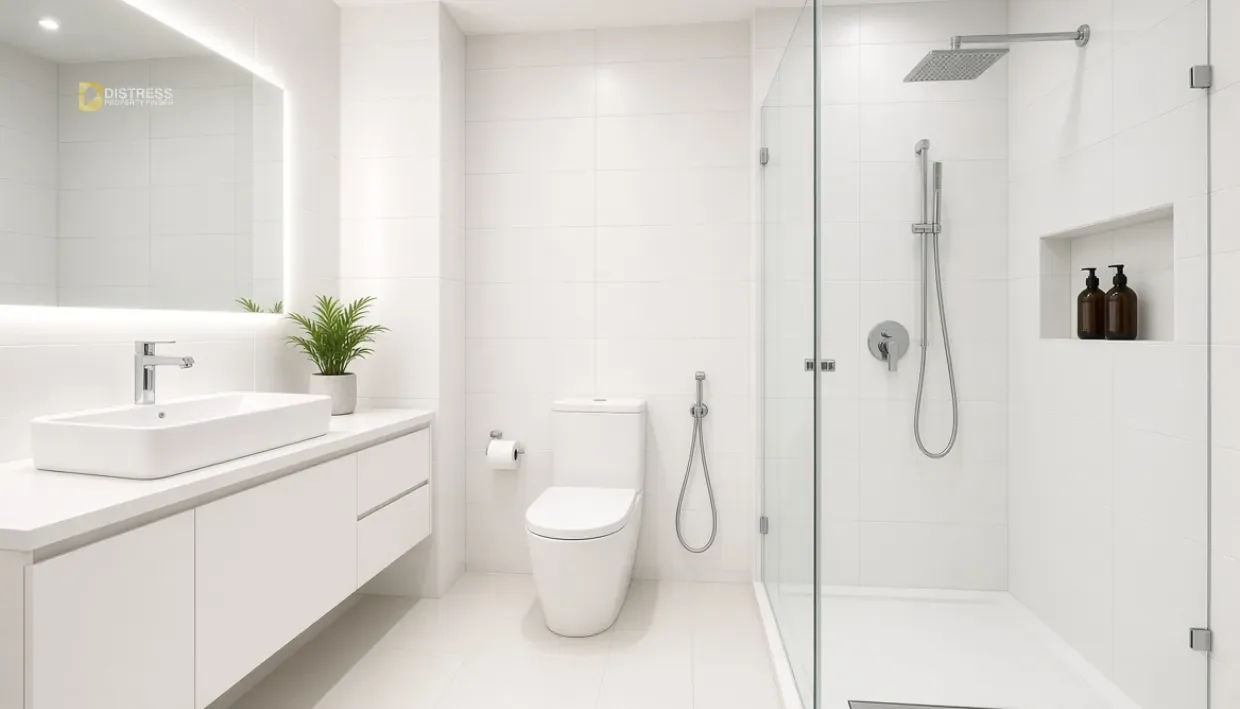 4-Bedroom Townhouse Damac Islands Dubailand — Bathroom