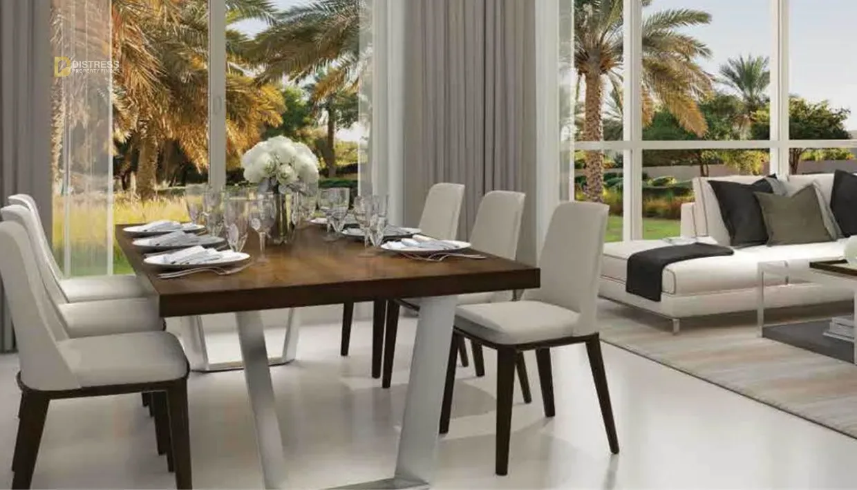 4-Bedroom Townhouse Bali Damac Islands — At Dubai By Properties Dinning