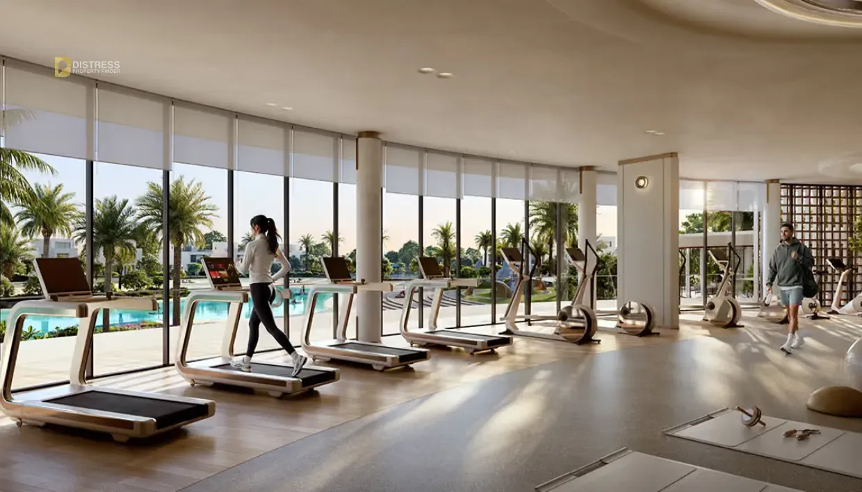 4-Bedroom Villa The Heights Country Club & Wellness Al Yalayis — By Emaar Gym